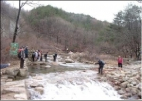 아카시동산 ~제4야영장 : 목교-1(L25.0m x W2.8m) 설치