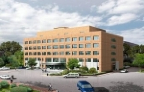 신경기능장애연구센터가 들어설 경상대학교 의과대학 새 의학관 전경