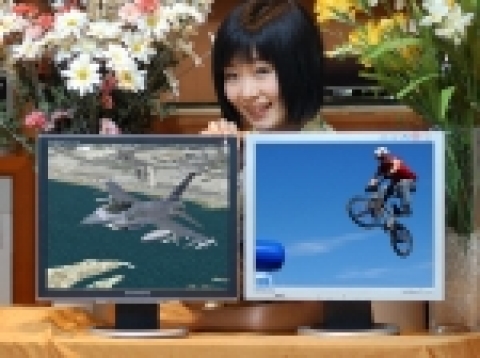 삼성전자가 멀티미디어 매니아, 디자이너 등의 고급 사용자 층을 겨냥한 세계에서 가장 빠른 응답속도의 LCD 모니터 싱크마스터 178B(왼쪽)와 은나노 항균 코팅을 적용한 싱크마스터 CX713S 등 3개 모델을 출시하고 모니터 선도 업체로서의 최고 기술력을 선보인다.