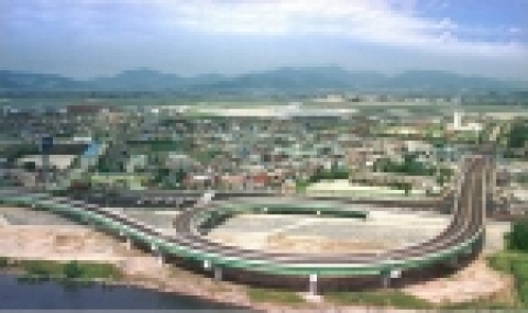 김해공항 진입도로 입체교차로