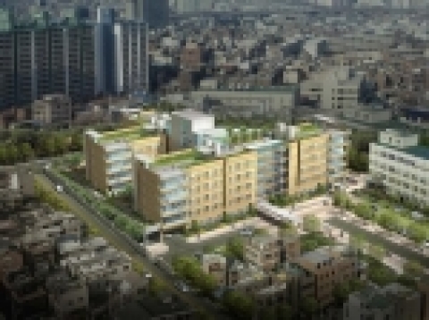 서울시는 성동구 홍익동 16번지에 ‘실비’치매노인 요양시설인「시립 동부노인전문요양센터」조감도
