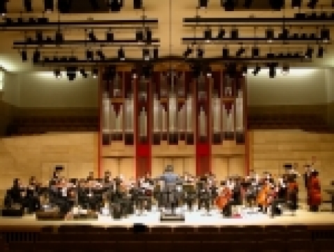 아름다운오케스트라 리허설 장면