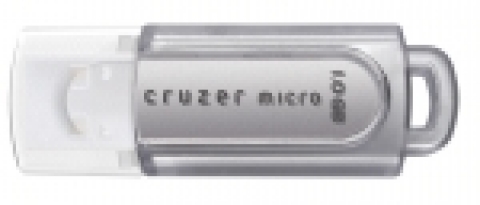 FlashCP 기술이 적용될 것으로 알려진 샌디스크 USB 플래시 메모리 드라이브 제품인 ‘Cruzer Micro 1GB’ 제품.