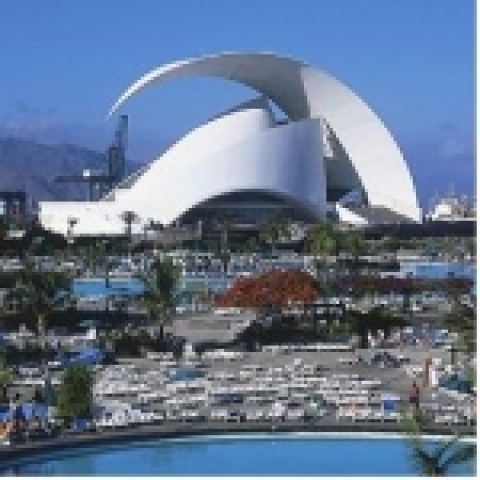 산티아고 칼라트라바(스페인)의 테네리페 음악당(Opera House, Tenerife, Spain 1991~2003)