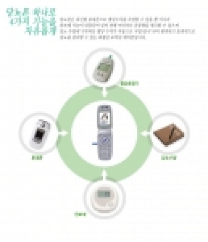 핸드폰 다기능화 사례(당뇨폰)