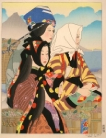 일본, 중국, 미크로네시아를 소재로 한 작품. 동백열매(1955년)