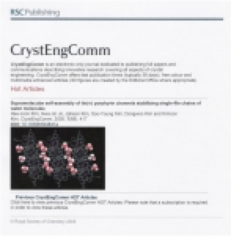 영국 왕립 화학회에서 발간하는 국제 학술지인 CrystEngComm에 최근 속보로 게재된 금오공과대학교 김희준 교수(자연과학부 응용화학전공)연구진의 연구 논문이 주목해야할 논문(H