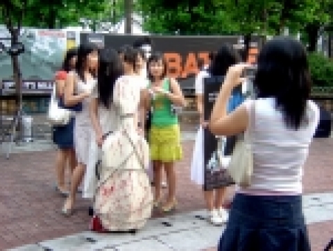 &lt;첼로- 홍미주 일가 살인사건&gt; 거리 퍼포먼스