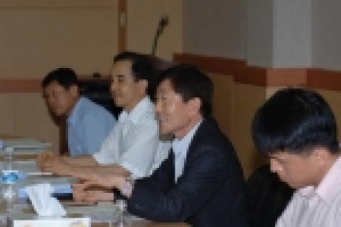 김성진 중소기업청장, 대덕밸리 벤처연합회 회장 등 임원들과 간담회 가져