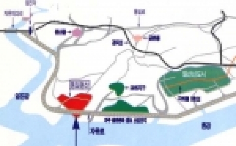 통일동산 위치도
