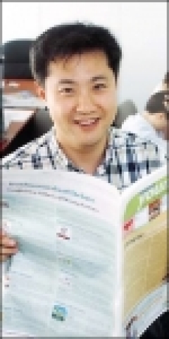영타임스 편집국장 윤태형씨