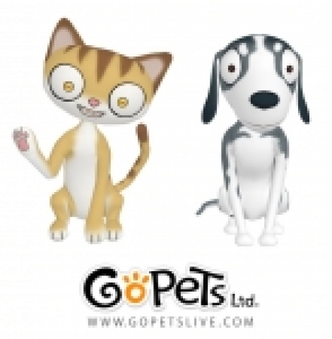글로벌 펫 게임, 고페츠의 3D 펫 캐릭터.