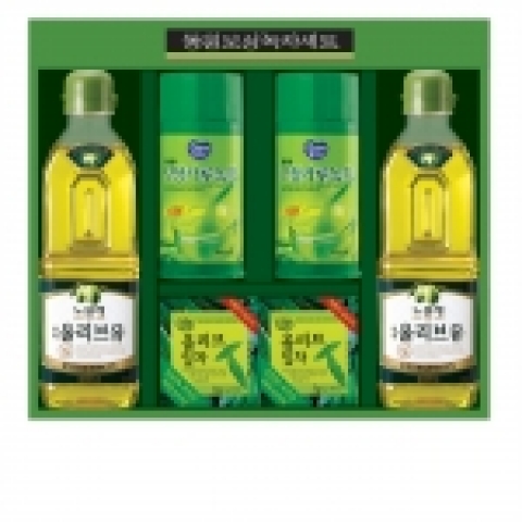 그린18호 - 보성가루녹차 45g*2개 + 노블레 압착올리브유 500ml*2개 + 올리브잎차티백(5入)*2개 - 소비자가 30,500