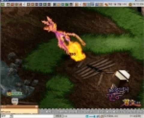 무섭게 생긴 새모양의 불을 내뿜는 근거리 공격 ‘심화조’