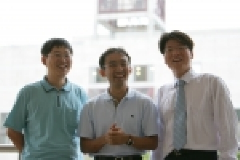 강관형 박사·심재윤 박사·김성지 박사 인물 사진.(왼쪽에서부터)