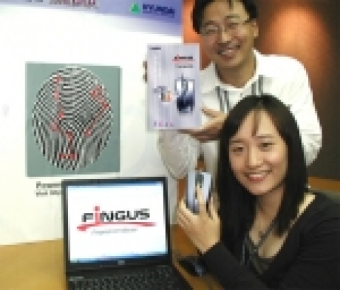 현대정보기술(www.hit.co.kr 대표 백원인)은 신 개념의 지문인식마우스 '핑거스(Fingus)'를 출시하고 본격 영업에 나선다고 29일 밝혔다.