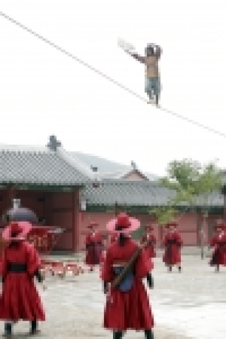 조선최초 궁중광대 이야기 <왕의 남자> 촬영 장면