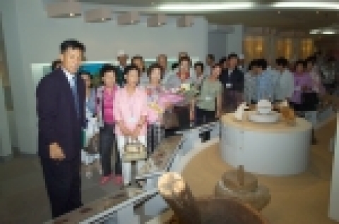 충북 옥천 장수마을 농진청 견학 사진