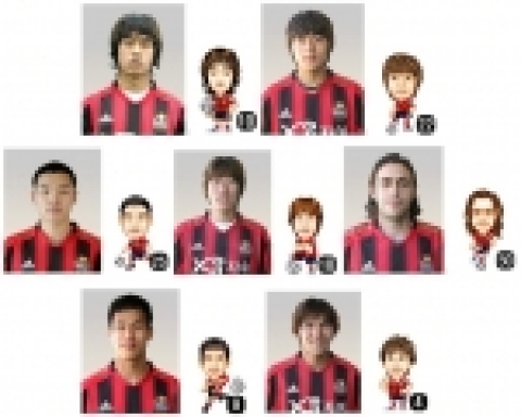 게임포털 엠게임과 프로 축구 구단 FC 서울은 축구천재 박주영 선수를 비롯하여 백지훈, 김은중, 정조국, 김승용, 히칼도, 김동진 선수 등 FC 서울 소속 선수 7명을 모델로 한 아바타를 제작했다.