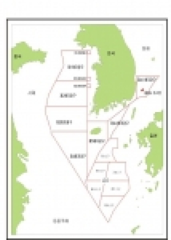 국내대륙붕 해저광구도