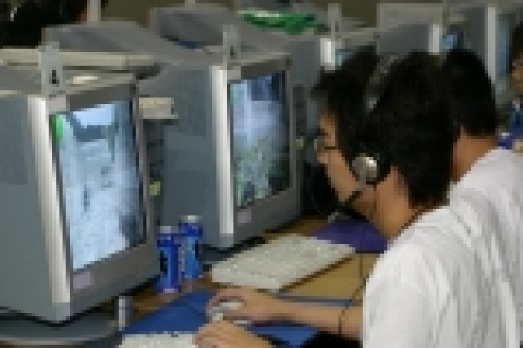 WCG 2004 한국대표 선발전 경기 사진