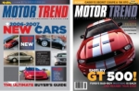 &lt;Motor Trend&gt;한국판 창간호 표지(2005-10월호)