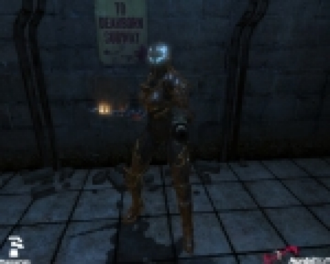 <헬게이트: 런던>(Hellgate: London)의 새 캐릭터 ‘여성 템플러’의 스크린샷