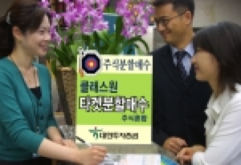 대한투자증권은 주식 정액분할매수전략을 이용하여 안정적 수익을 추구하면서 운용 기간중 연간 목표수익률 달성시엔 수익을 확정시키는 ‘클래스원 타겟분할매수’주식혼합투자신탁을 9월27일부터 10월5일까지 모집.판매한다.