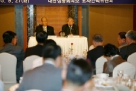 정병석 노동부차관 초청 조찬간담회