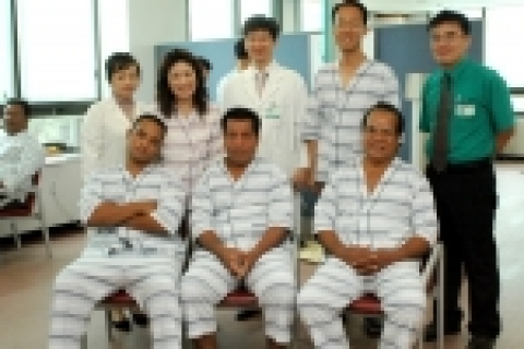건양대학교병원 신우회는 9월 28일(수) 남태평양의 오지인 마이크로네시아에서 활동하고 있는 원주민 목사 10명과 마이크로네시아에 거주하며 봉사활동을 하고 있는 한국인 3명을 초청하여 종합검진을 실시하였다.
