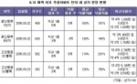 8.31 대책 이후 주공아파트 단지내 상가 분양