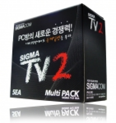 시그마컴에서 PC방용 TV카드 패키지 ‘SIGMA TV II’ 5개 팩을 내놓았다.