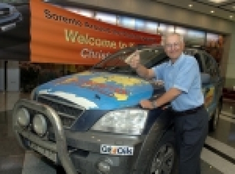 Gerlach at Kia HQ