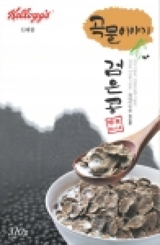농심켈로그는 10월부터 한국 시장에 처음으로 ‘검은콩 푸레이크’를 판매한다.