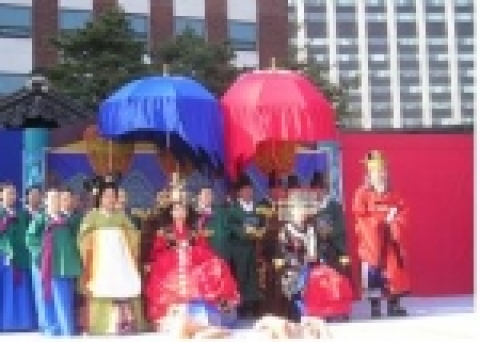 고종·명성후 가례 재현 행사사진