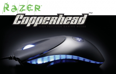디지탈파이오스는 2000dpi 레이저 센서를 장착한 Razer Copperhead Tempest blue를 이번 주부터 공식 판매를 실시하였다. 