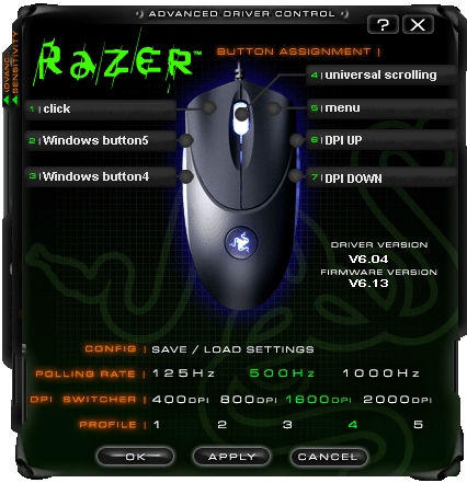 디지탈파이오스는 2000dpi 레이저 센서를 장착한 Razer Copperhead Tempest blue를 이번 주부터 공식 판매를 실시하였다