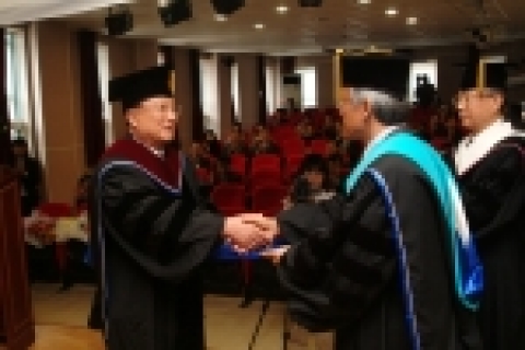 김학수 명예박사학위수여식