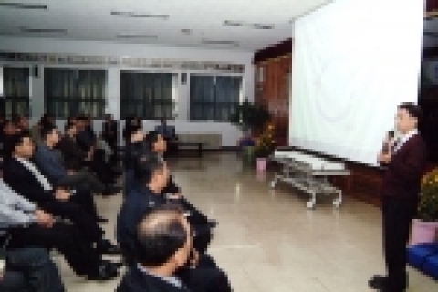 관동대학교 의과대학 명지병원은 제60주년 경찰의 날을 기념해 10월 24일 오전10시 고양경찰서 대강당에서 경찰공무원을 대상으로 건강강좌를 실시했다.