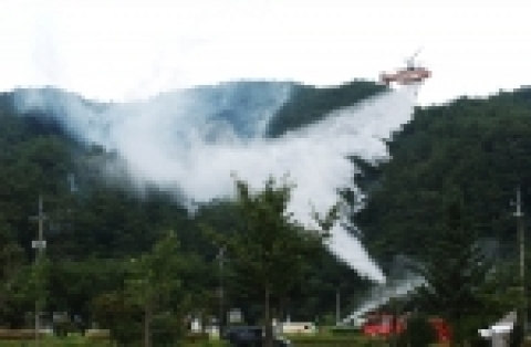 산불진화훈련('05.8월,속리산)
