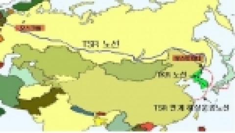 TSR 이용 국제물류 현황도