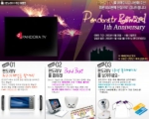 판도라 1주년 이벤트 페이지