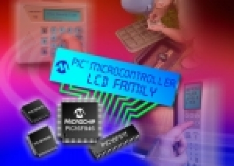 마이크로칩은 LCD(Liquid-Crystal Display) 모듈을 내장한 PIC16F946 PIC 마이크로컨트롤러를 새롭게 발표했다.