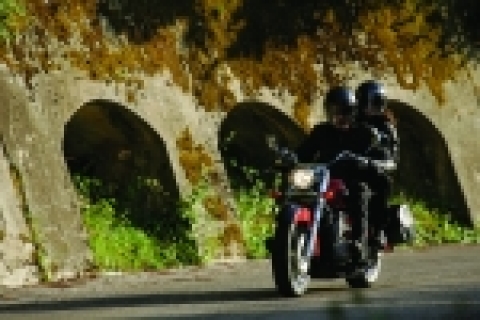 2006년형 Shadow 750 주행사진