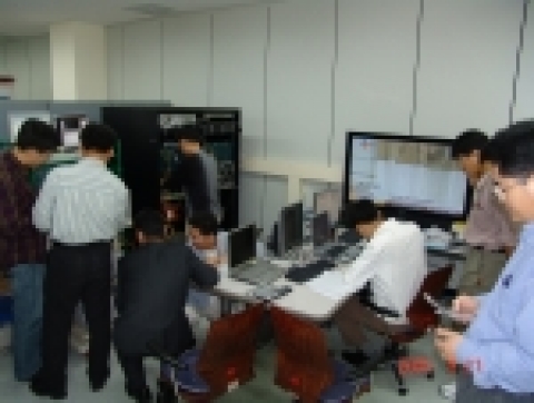 지난 9월말부터 10월초에 ETRI가 실시한 성능평가시험(BMT) 장면