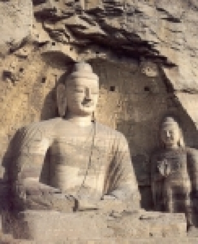 운강석굴 20굴 불상