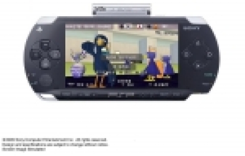 PSP 토크맨 실행 화면