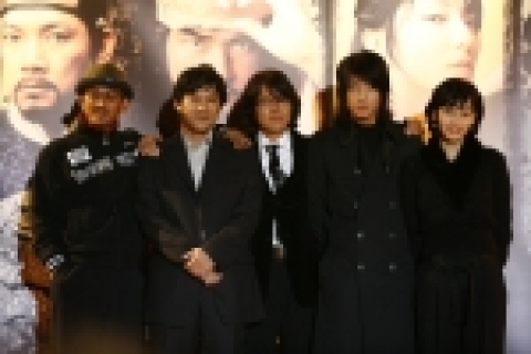 '왕의 남자' 이색 제작보고회