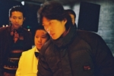 이재응군과 무술감독 정두홍 감독