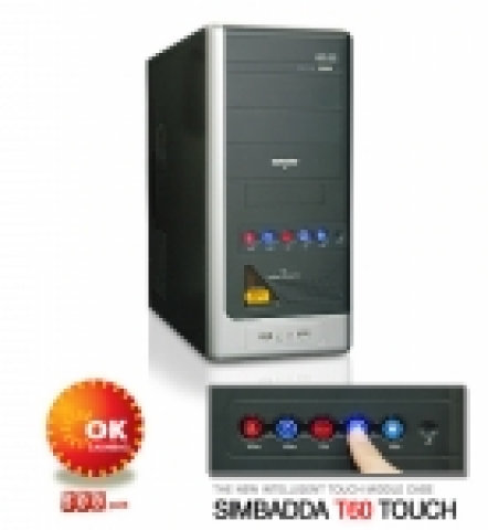다오코리아에서 한층 더 업그레이드 된 터치 버튼을 장착한 미들케이스인 Simbadda T60 Touch를 출시했다.